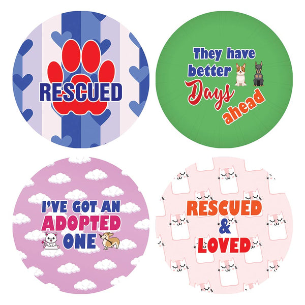 Adopt A Pet Stickers (10 Sets X 16 Designs)