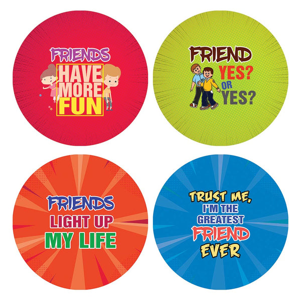 Friends are Forever Stickers (5 Sets X 16 Designs)