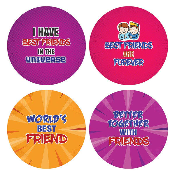 Friends are Forever Stickers (5 Sets X 16 Designs)