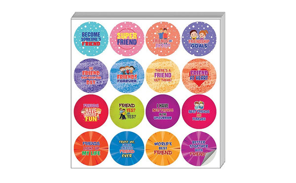 Friends are Forever Stickers (5 Sets X 16 Designs)