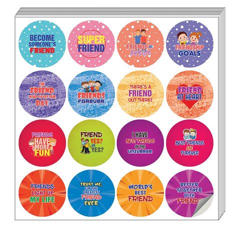 Friends are Forever Stickers (5 Sets X 16 Designs)