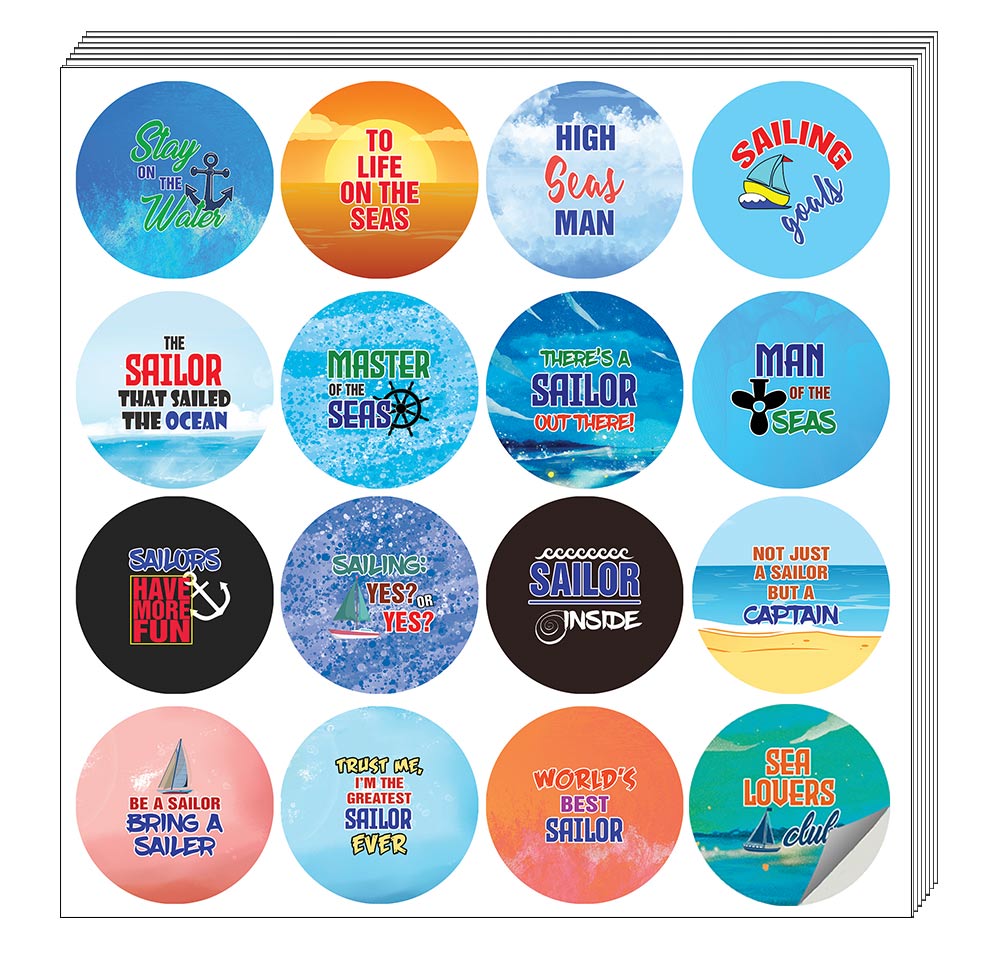 Sailing The Seas Stickers (10 Sets X 16 Designs)