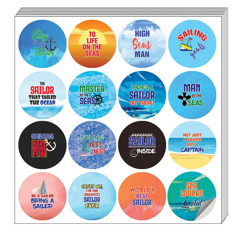 Sailing The Seas Stickers (10 Sets X 16 Designs)