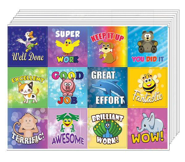 Creanoso A Good Kid Behavior Stickers (20-Sheets) (Animal Stickers for Kids (20-Sheet))