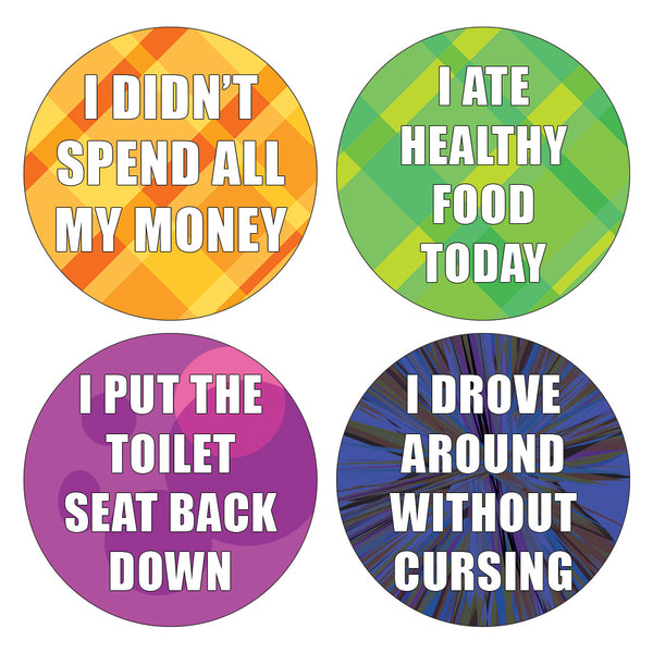 Creanoso Stickers for Adults Series 3 (20-sheet) â€“ Men Women Professionals Employees Adults Motivational Rewards Achievements Gags Gift Set â€“ Table Surface Decal Decoration - Giveaways