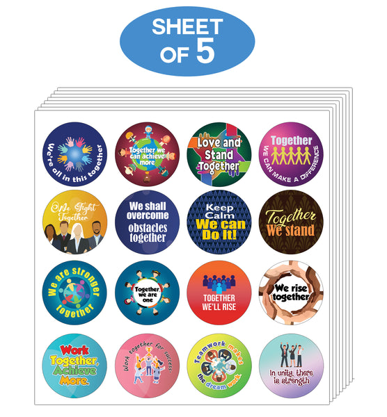 We're All In This Together Stickers (5-Set)