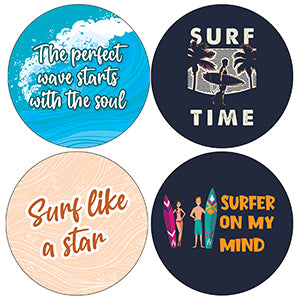 LET'S GO SURFING STICKER (5 Sets X 16 Designs)