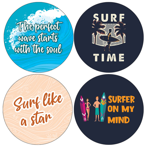 LET'S GO SURFING STICKER (5 Sets X 16 Designs)