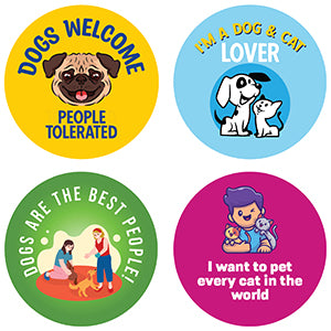 Pet Lovers Stickers (20 Sets X 16 Designs)