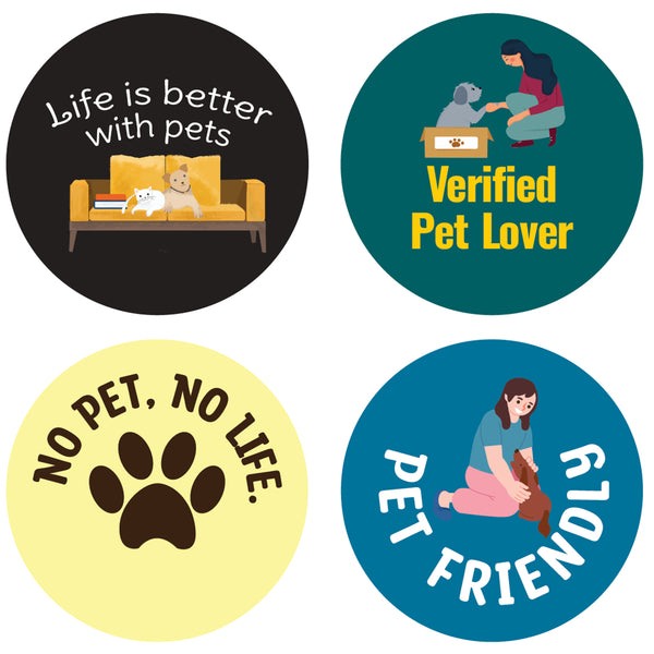 Pet Lovers Stickers (20 Sets X 16 Designs)