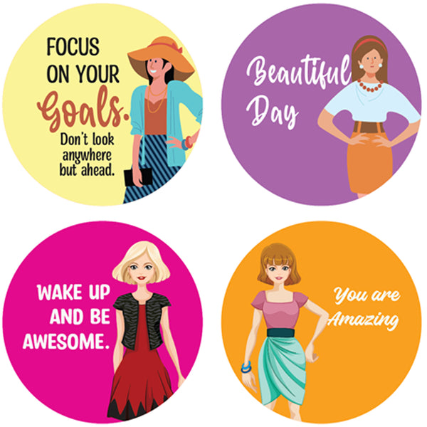 Girl Fashion Stickers (10 Sets X 16 Designs)
