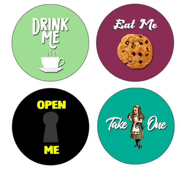 Creanoso Alice in Wonderland Stickers - Premium Gift Set