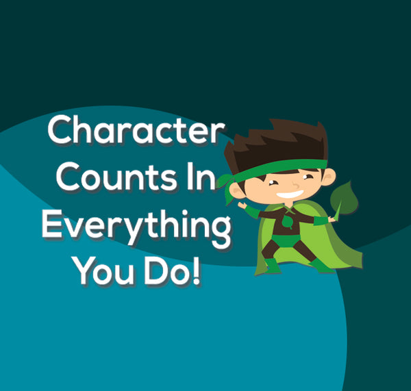 Creanoso Character Matters Stickers (20-Sheet) - Motivational Assorted Bulk Note Stickers for Graduation, Birthdays, & any Special Occasions Ã¢â‚¬â€œ School Rewards for Students