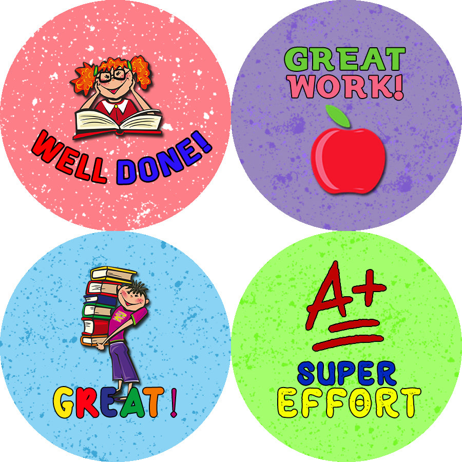 Creanoso Teacher Reward Motivational Stickers Premium Gift Set