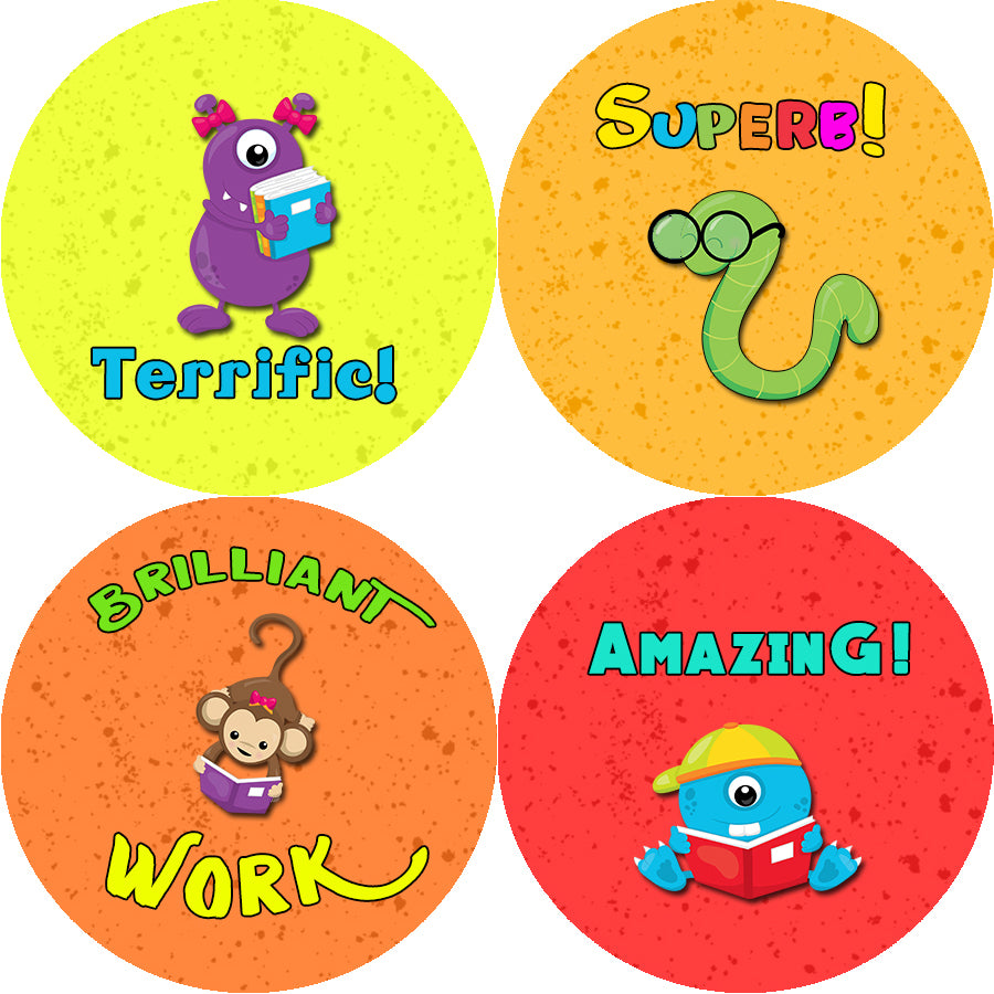 Cartoon Reward Sticker Encouragement Motivational - Temu