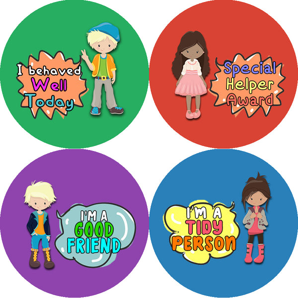 Creanoso Good Manners Stickers - Premium Gift Set