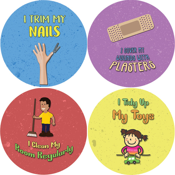 Creanoso Hygiene Reminder for Kids Stickers - Awesome Giveaways for Students