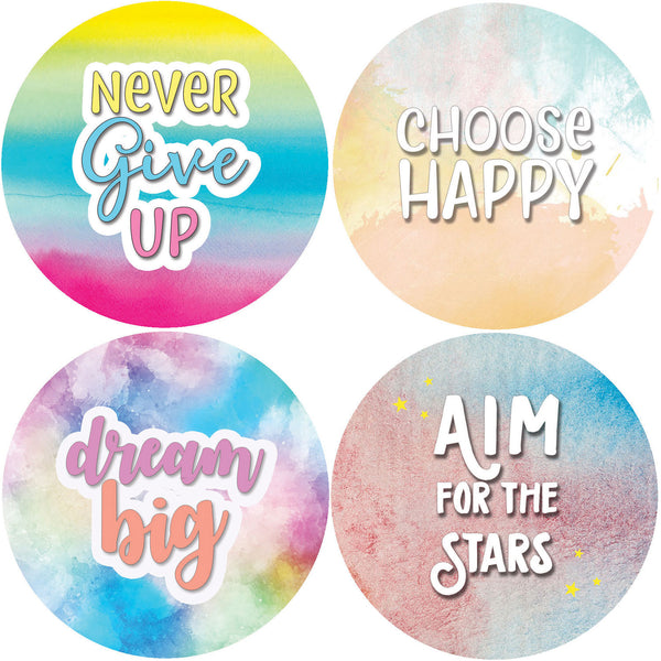 Creanoso Affirmation Stickers - Positive Encouragement (10-Sheet) - Assorted Designs for Children - Classroom Reward Incentives for Students - Stocking Stuffers Party Favors & Giveaways