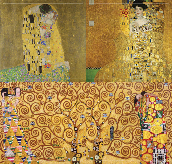 Creanoso Klimt Art Stickers (20-Sheet) - Premium Quality Gift Ideas for Children, Teens, & Adults for All Occasions - Stocking Stuffers Party Favor & Giveaways