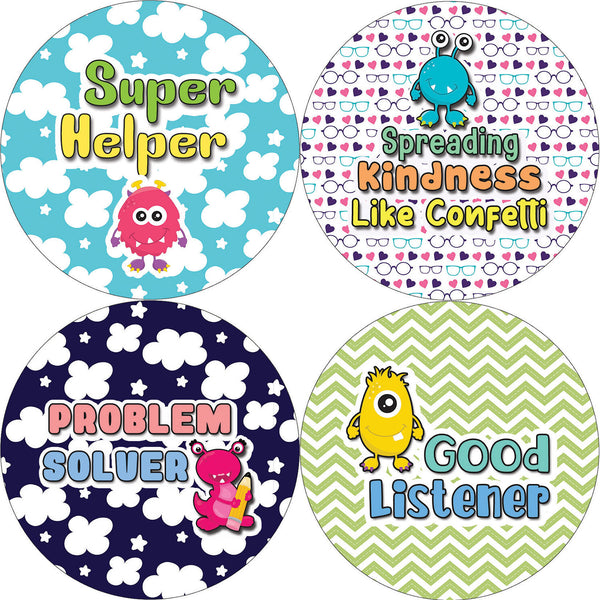 Creanoso Celebrate Learning Stickers  - Awesome Gift Set for Students and Children