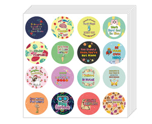 Creanoso Positive Motivational Stickers Series 1 (20-Sheet) - Premium Quality Gift Ideas for Children, Teens, & Adults for All Occasions - Stocking Stuffers Party Favor & Giveaways