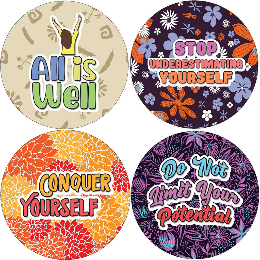 Creanoso Motivational Stickers for Kids - Positive Encouragement (10-S