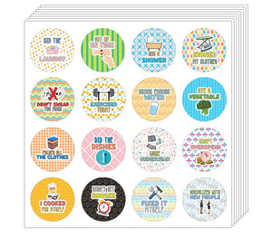 Creanoso Funny Stickers Series 5 - Unisex Adult Reward (20-Sheet) - Premium Quality Gift Ideas for Children, Teens, & Adults for All Occasions - Stocking Stuffers Party Favor & Giveaways