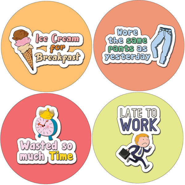 Creanoso Adulting is Hard Stickers - Great Stocking Stuffers and Gift Set