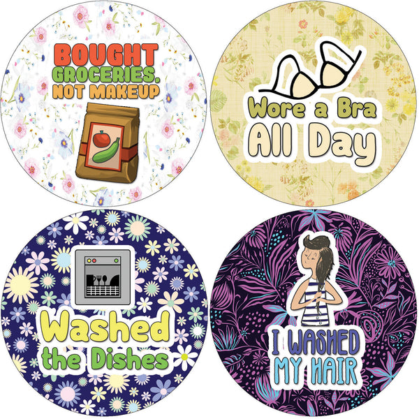 Creanoso Adulting Stickers for Women - Awesome Stocking Stuffers and Gift Set