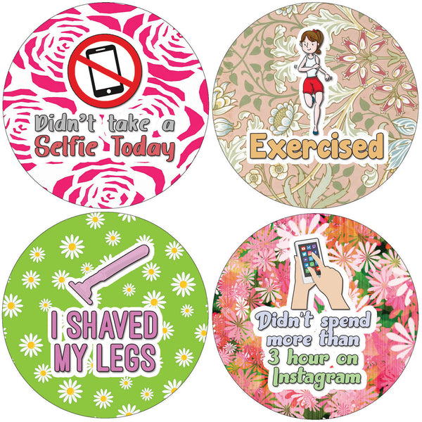 Creanoso Adulting Stickers for Women - Awesome Stocking Stuffers and Gift Set
