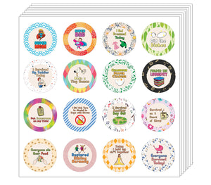 Creanoso Funny Parenting Rewards Stickers (20-Sheet) - Premium Quality Gift Ideas for Parents, Teens, & Adults for All Occasions - Stocking Stuffers Party Favor & Giveaways