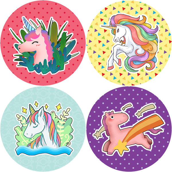 Creanoso Unicorn Stickers Series 5 - Just Unicorn (10-Sheet) - Classroom Reward Incentives for Students and Children - Stocking Stuffers Party Favors & Giveaways for Teens & Adults