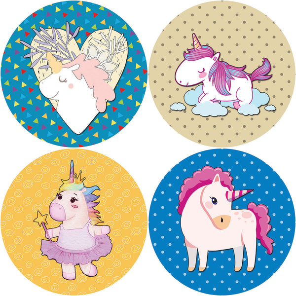 Creanoso Unicorn Stickers Series 5 - Just Unicorn (10-Sheet) - Classroom Reward Incentives for Students and Children - Stocking Stuffers Party Favors & Giveaways for Teens & Adults