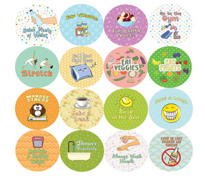 Funny Introvert Stickers (10-Sheet)