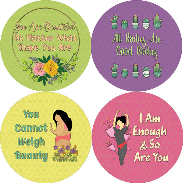 Body Positivity Stickers (5-Sheet)