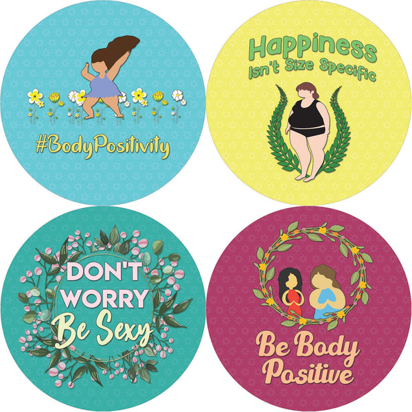 Body Positivity Stickers (20-Sheet)