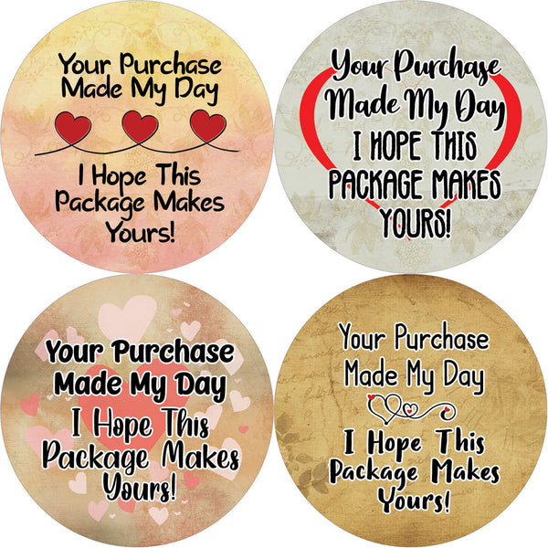 Small Business Thank You Stickers Series 2 (20-Sheet)