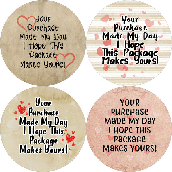 Small Business Thank You Stickers Series 2 (20-Sheet)