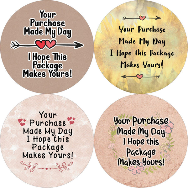 Small Business Thank You Stickers Series 2 (20-Sheet)