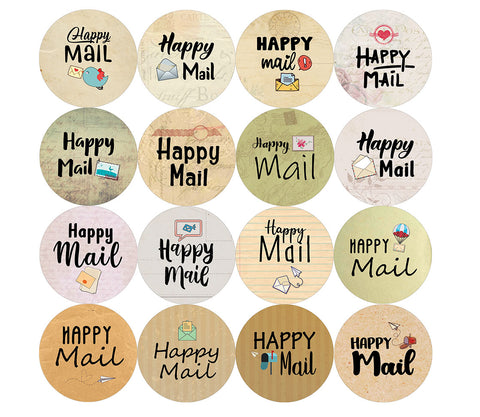 Happy Mail Stickers (20-Sheet)