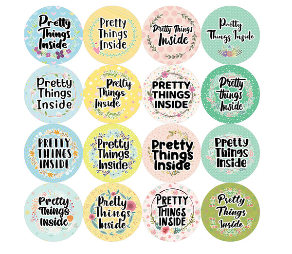 Pretty Things Inside Stickers (20-Sheet)