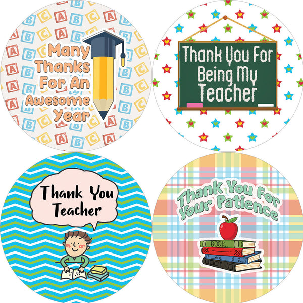 Teacher Appreciation Stickers (10-sheet)