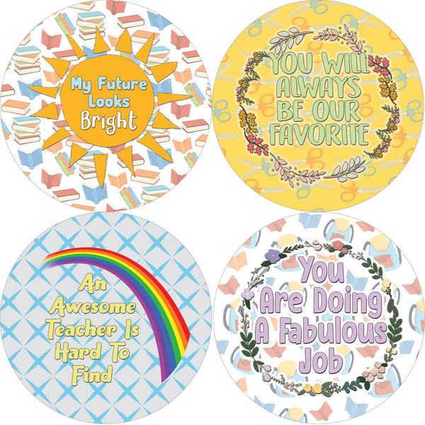 Teacher Appreciation Stickers (20-sheet)