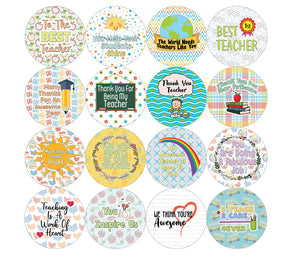 Teacher Appreciation Stickers (20-sheet)