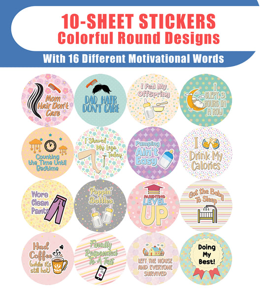 New Parent Award Stickers (10-Sheet)