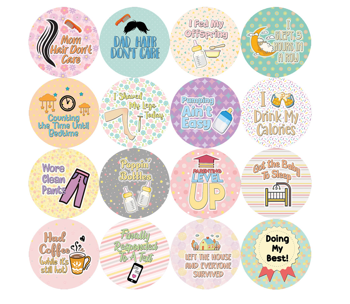 New Parent Award Stickers (10-Sheet) – Creanoso