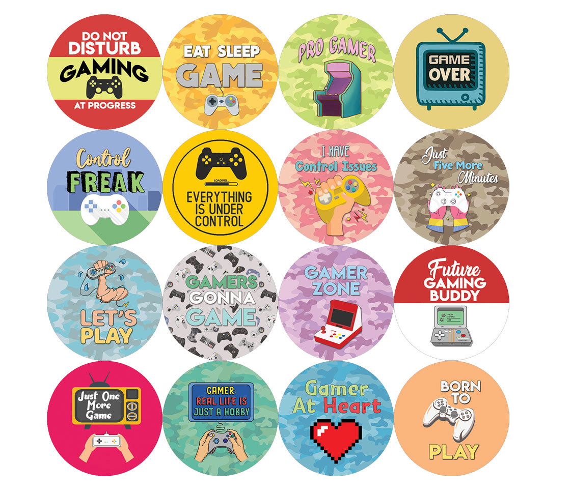Awesome Gaming Stickers (10-Sheet)