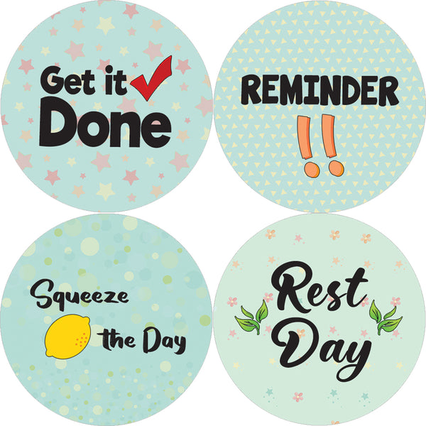 Creanoso Daily Planner Productivity Stickers (10-Set) - Reward Incentives for Students and Children - Stocking Stuffers Party Favors & Giveaways for Teens & Adults