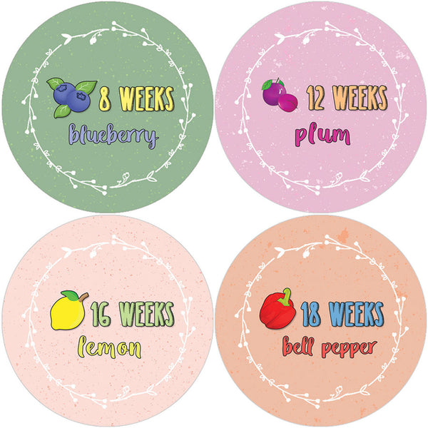 Creanoso Pregnancy Tracker Stickers (10-Set) - Reward Incentives for Husband and Wives - Stocking Stuffers Party Favors & Giveaways for Mothers & Adults