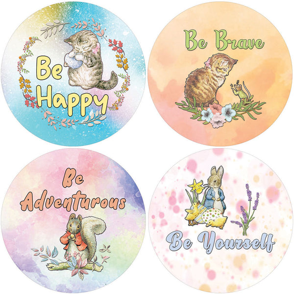 Creanoso Peter Rabbit Stickers (10-Sheet) - Classroom Reward Incentives for Students and Children - Stocking Stuffers Party Favors & Giveaways for Teens & Adults